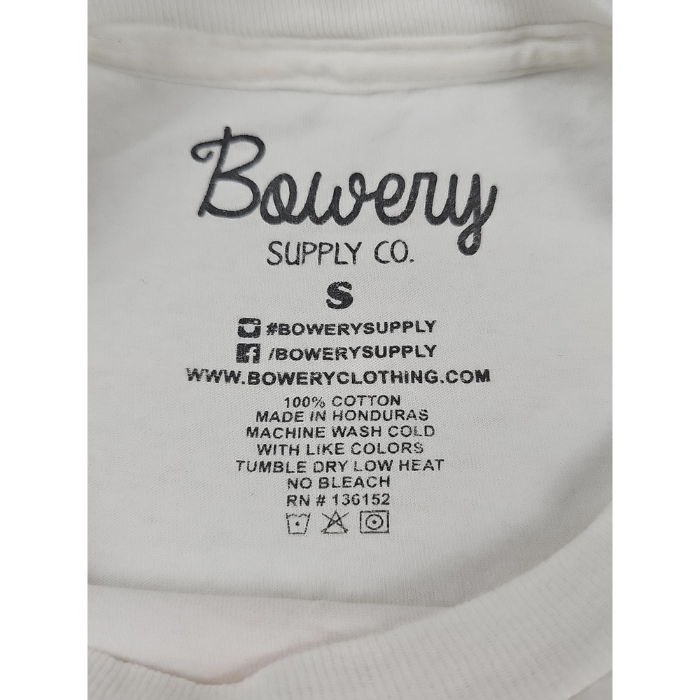 Bowery Supply Co. Monet Water Lilies Graphic Tee 100% Cotton Size Small - Picture 5 of 11